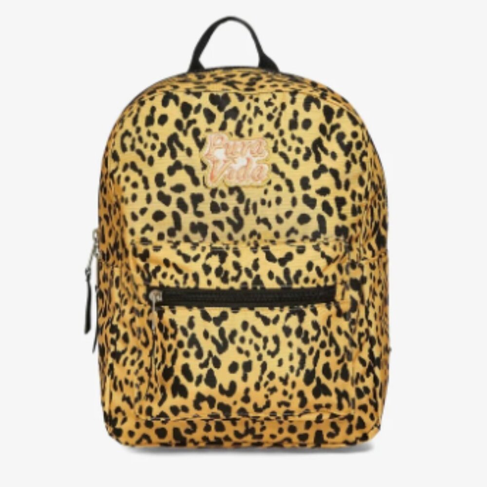 Pura Vida Leopard Print Mini Backpack NWT